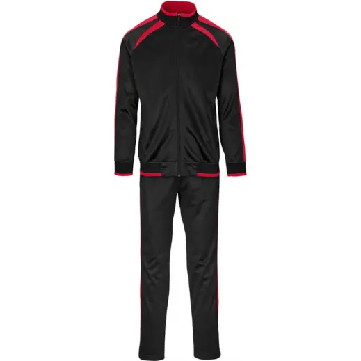 Unisex Sideline Tracksuit Black-Red